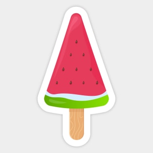 Watermelon Ice Cream Sticker